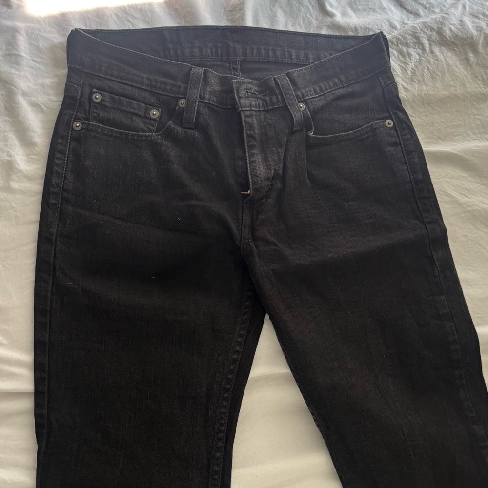 black 514 levi jeans